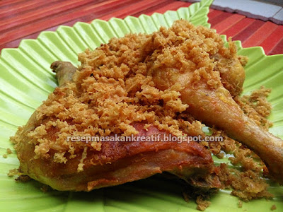 Ayam Goreng Kremes Cara Membuat Ayam Kremes